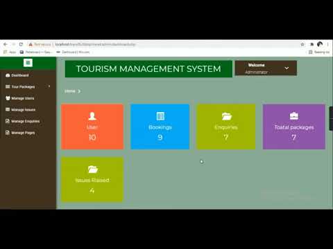 Travel and Tourism Management System Project for B.Tech/ M.tech/B.Sc/ MCA Final year Students