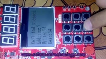 Nuvoton LB NUC140 LCD Keypad