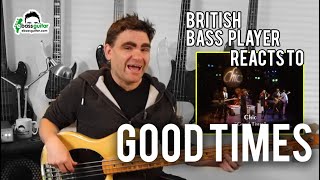British Bass Player Reacts to Bernard Edwards Final Concert