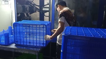 Thùng nhựa rỗng HS004(HA004) kích thước 610x420x310mm - Hoà An Plastic