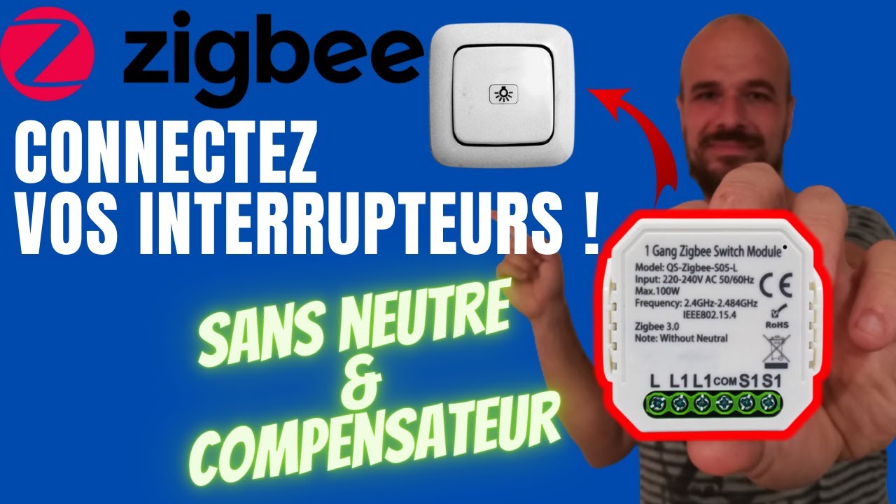 LoraTap Kit Interrupteur Sans Fil, Portée 200M, Emetteur Radio 868Mhz