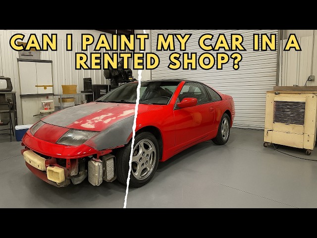 CAN I GET AWAY WITH PAINTING MY CAR IN A RENTAL SHOP? - TWIN TURBO