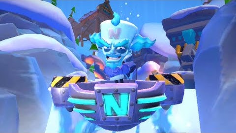 Crash Bandicoot: On the Run! - Frosty Neo Cortex Boss Fight