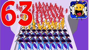 Join Clash 3D - Walkthrough Gameplay 3D iOS Android - new skins, new level #63