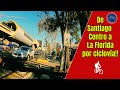 Ciclovías Santiago de Chile,  desde Santiago Centro hasta Plaza Vespucio!!!