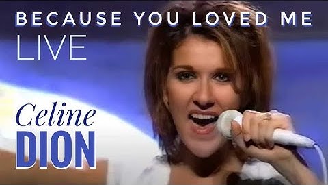CELINE DION 🎤 Because You Loved Me 🤍 (Live in Montreal) June 1996