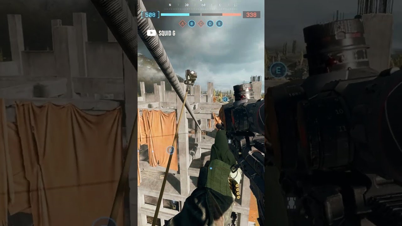 Sniping a JET Pilot in Battlefield 6..