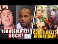 Chael Sonnen 'GOES AFTER' Daniel Cormier, DC RESPONDS, Conor McGregor meets Johnny Depp, Tate-Ladd