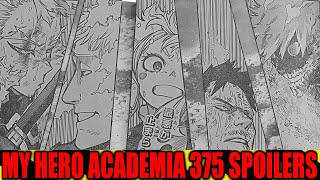 THE STRONGEST CHARACTERS ARE FINALLY TOGETHER?! My Hero Academia Chapter 375 Spoilers