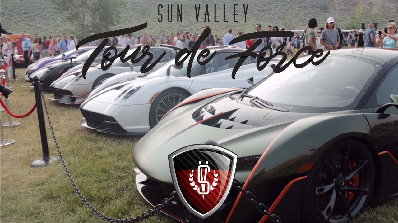 sun valley tour de force car show