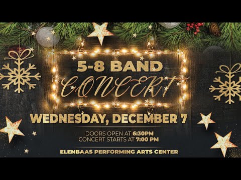 McBain Middle School: Christmas Band Concert