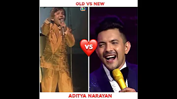 OLD VS NEW | Aditya Narayan | Jab Bhi Koi Ladki Dekhu Vs Kuch Kuch Hota Hai #shorts