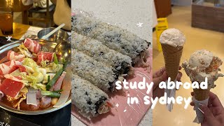 study abroad in sydney | what i eat in a week, simple and easy recipes