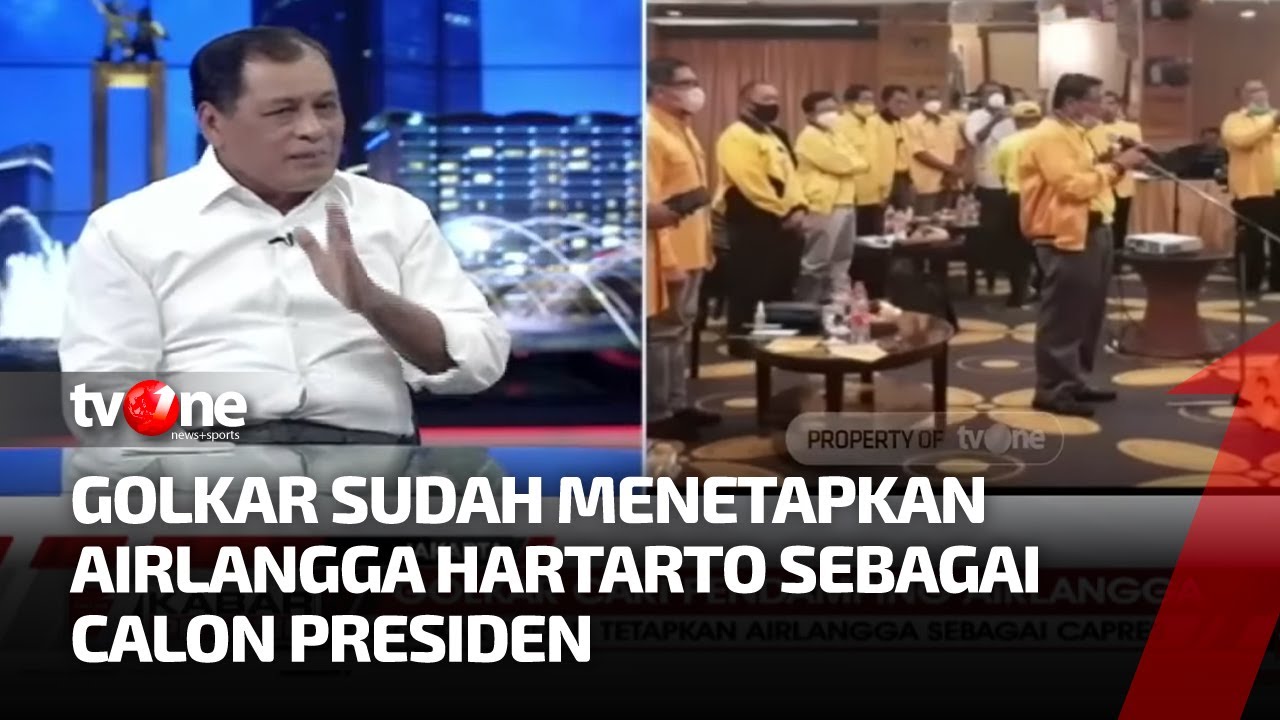 Golkar Cari Pendamping Airlangga | Kabar Petang tvOne