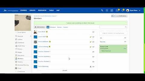 Adding Admin in Schoology Courses
