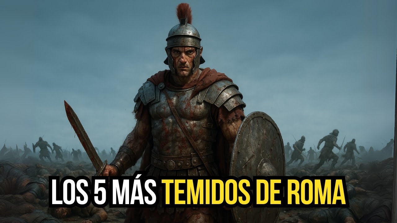 5 SOLDADOS ROMANOS que Aterraron Ejércitos Enteros Ellos Solos