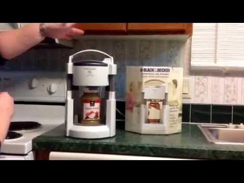 Black & Decker Lids Off Automatic Jar Opener Electric-Tested