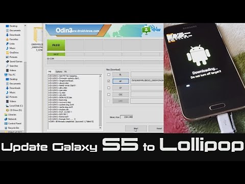 Update Samsung Galaxy S5 Kitkat To Lollipop | Android 5.0 | No Root required