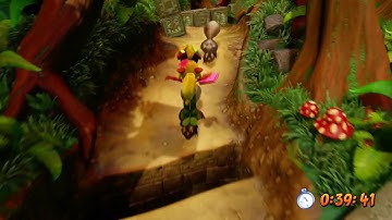 Crash Bandicoot N.Sane Trilogy - Jungle Rollers (1-2) Time Trial Platinum Relic