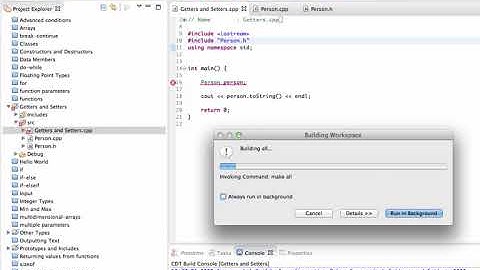 C++Tutorial for Beginners 32   Getters and Setters