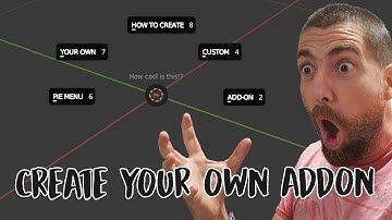 Make Your own Custom Pie Menu Addon in Blender with NO Coding Skills