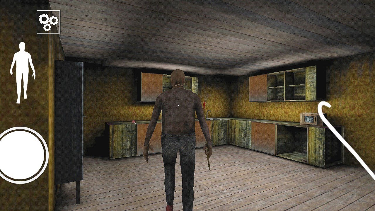 Playing as grandpa in granny 2