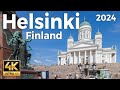 Helsinki Finland Walking Tour 4k With Captions