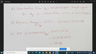 Examples-2 Pulse Code Modulation - Lecture 34