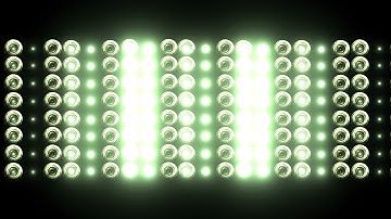 Big Horizontal Flashing Floodlights - free HD vfx footage