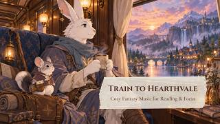 Train to Hearthvale ✦ Cozy Fantasy Music for Reading, Writing & Focus [1 Hour] screenshot 3