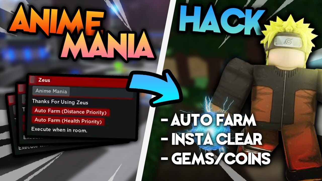 ROBLOX Anime Mania SCRIPT///HACK OVERPOWERED AUTO FARM!! (Working 2021) 