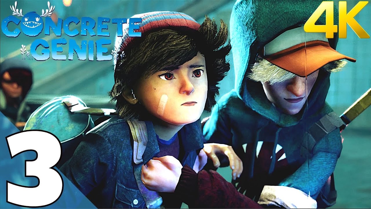 Concrete Genie (PS5) Part 3 Chapter 3 The Hydroelectric Plant