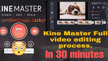 Kinemaster Video  Editing Full Process step by step Explained