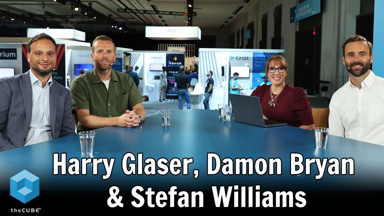 Harry Glaser, Modlbit, Damon Bryan, Hyperfinity & Stefan Williams, Snowflake | Snowflake Summit 2022