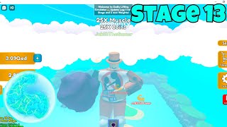 Getting Stage 13 In Roblox Godly Lifting Simulator (Part 2/4)