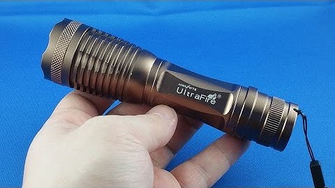 Night test CREE XM-L XML T6 LED Ultrafire from Aliexpress.com Unboxing haul euro app 🔝