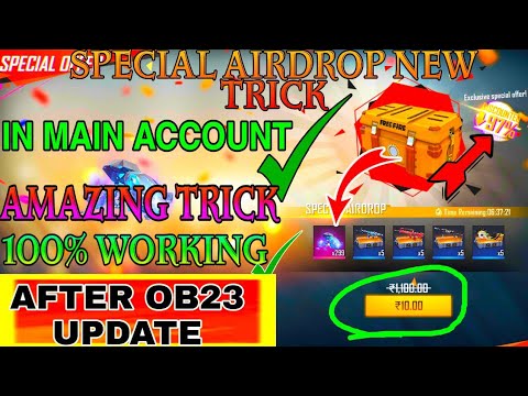 How to get 10 and 29 rupees special AirDrop in free fire // after OB23