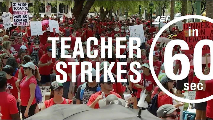 2018 teacher strikes explained | IN 60 SECONDS