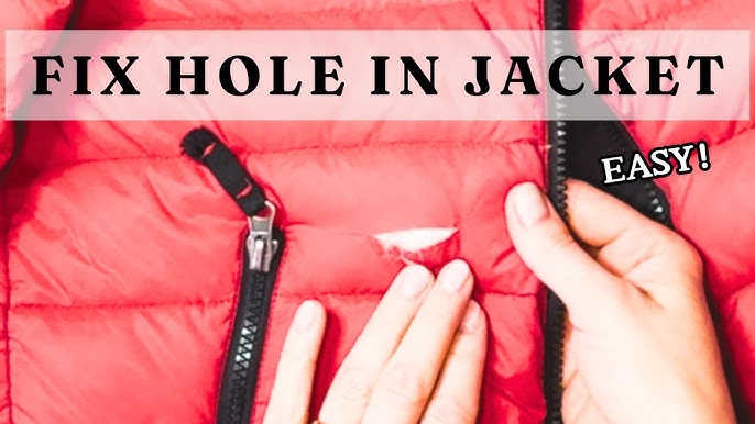 Frequently Asked Questions of how to fix a small hole in a down jacket