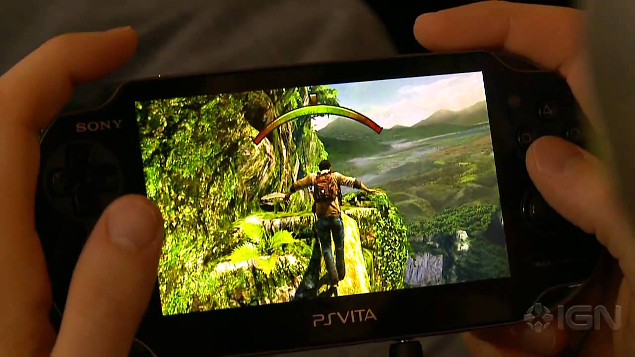 10 Minutes of Uncharted: Golden Abyss PS Vita Gameplay [Off Screen]