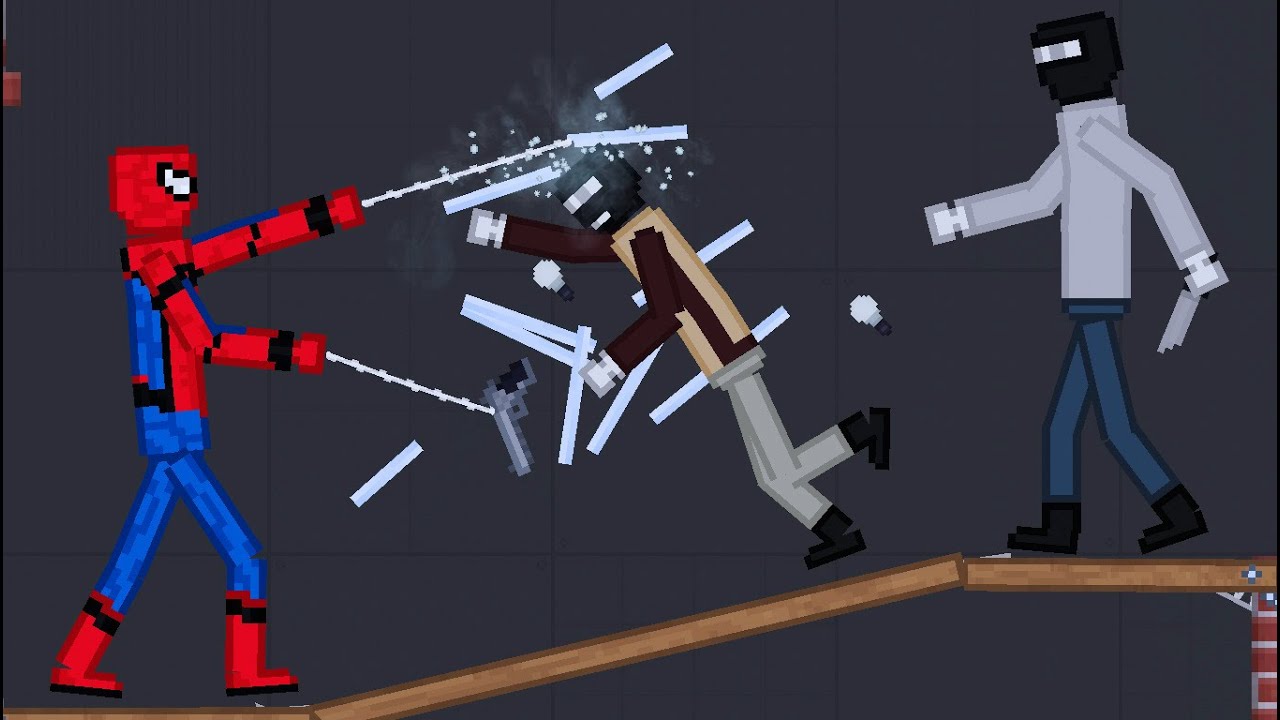 Spider-Man Fights Evil in People Playground | Part 3