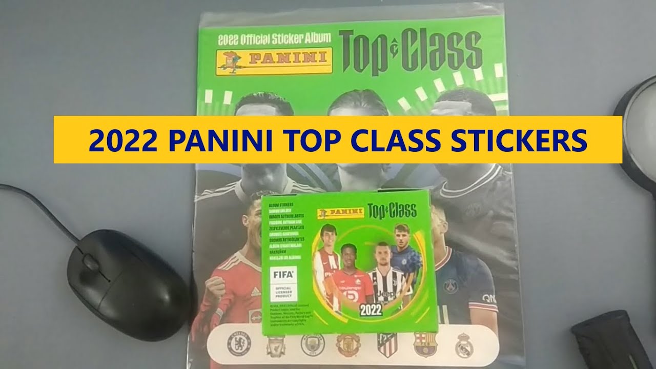UNBOXING: 2022 PANINI TOP CLASS STICKER 50 PACKS BOX⚽😉👀 - YouTube