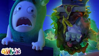 spooky encounters more 1 hour best oddbods full episodes funny halloween cartoons for kids