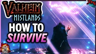 VALHEIM Mistlands Tips: How To Survive! Exploring, Base Building, New Creatures, New Resources Guide