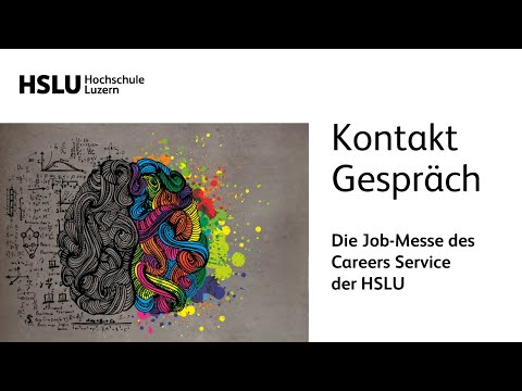 Kontaktgespräch – die Job-Messe des Careers Services HSLU