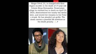 Singer D4vd Charged With Murder of Teen Celeste Rivas Hernandez, Prosecutors Allege Dismemberment