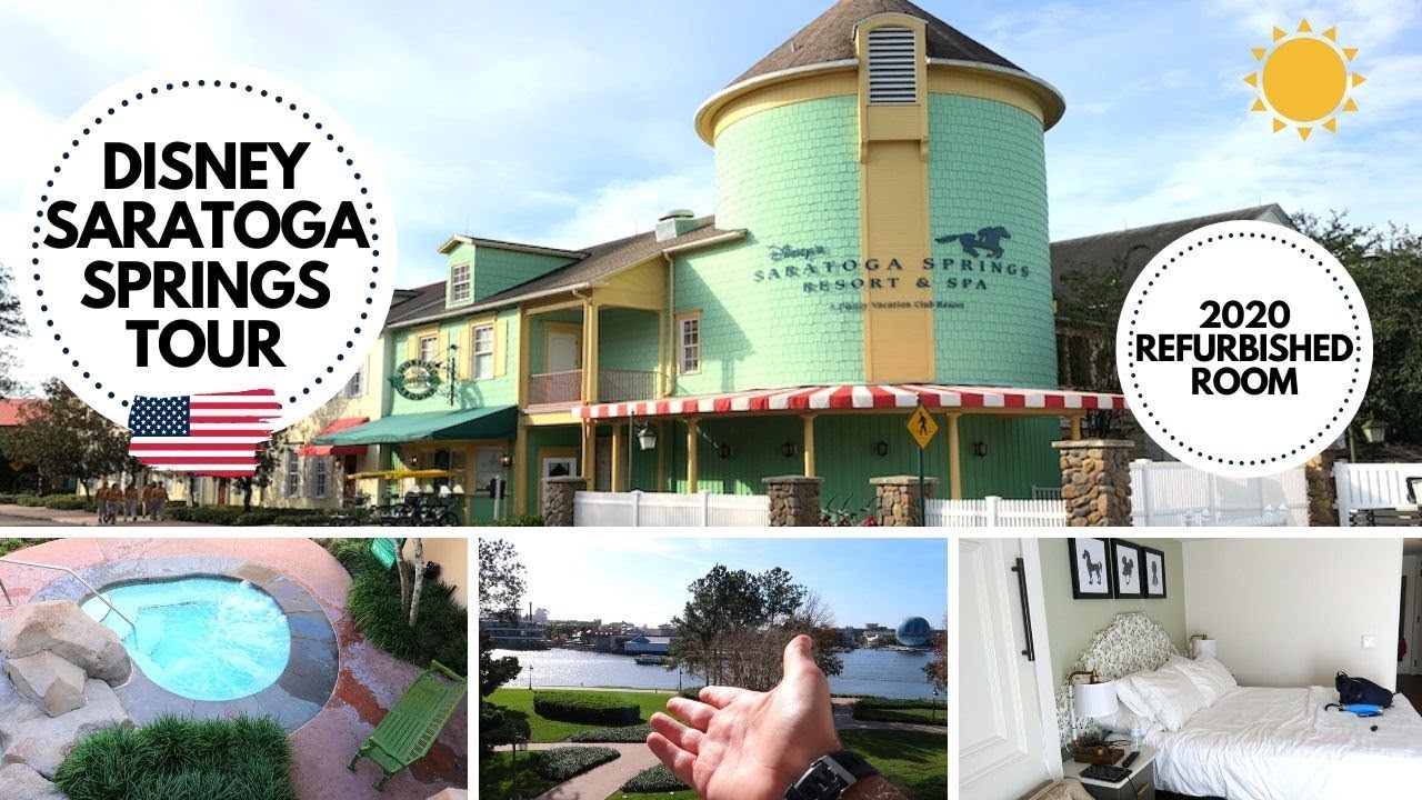 DISNEY SARATOGA SPRINGS RESORT & ROOM TOUR | 2020 REFURBISHED ROOM | WALT DISNEY WORLD VLOGS