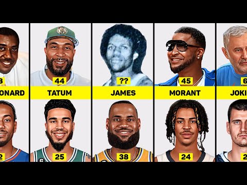 Видео: Сравнение ВОЗРАСТА: известные игроки НБА и их отцы