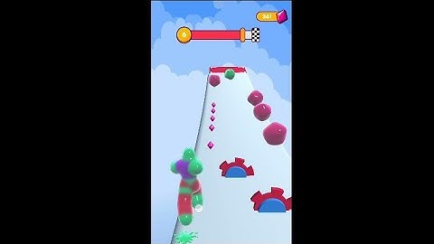 Blob Runner 3D Level 6|Android Funny Time Pass Game | Water Bubble Game| Blob Runner| Ashish Gaming