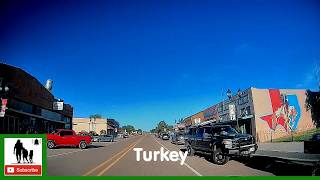 Drive from Amarillo to Turkey, Texas for Bob Wills Day 2026 | Timelapse